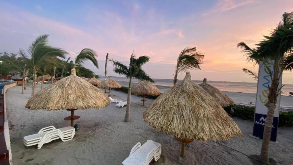 Apartamento En Samaria Club De Playa Privada Salida Directa Al Mar En Pozos Colorados Cerca A Zazue, Estelar, Playa Bello Horizonte, Cabo Tortuga #1 Santa Marta  Exterior foto