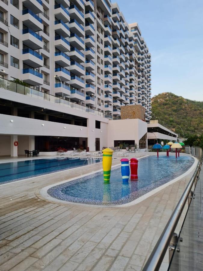 Apartamento En Samaria Club De Playa Privada Salida Directa Al Mar En Pozos Colorados Cerca A Zazue, Estelar, Playa Bello Horizonte, Cabo Tortuga #1 Santa Marta  Exterior foto